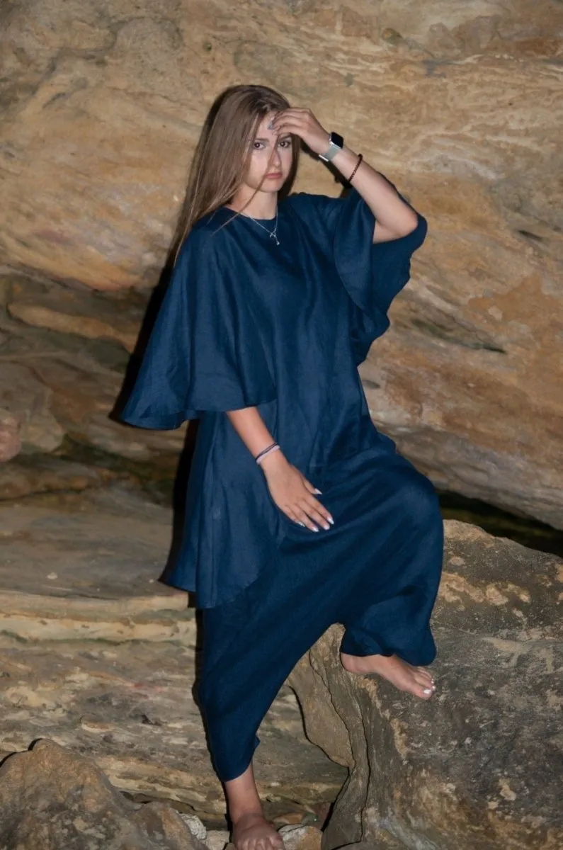 VANINA Linen Short Sleeves Outfit
