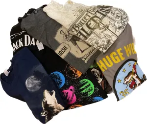 Vintage Printed T-Shirts - 50 Pcs