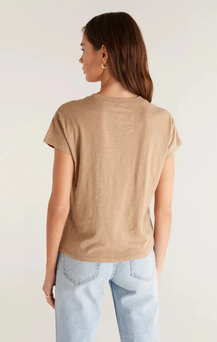 Z Supply Modern Slub Tee - Driftwood