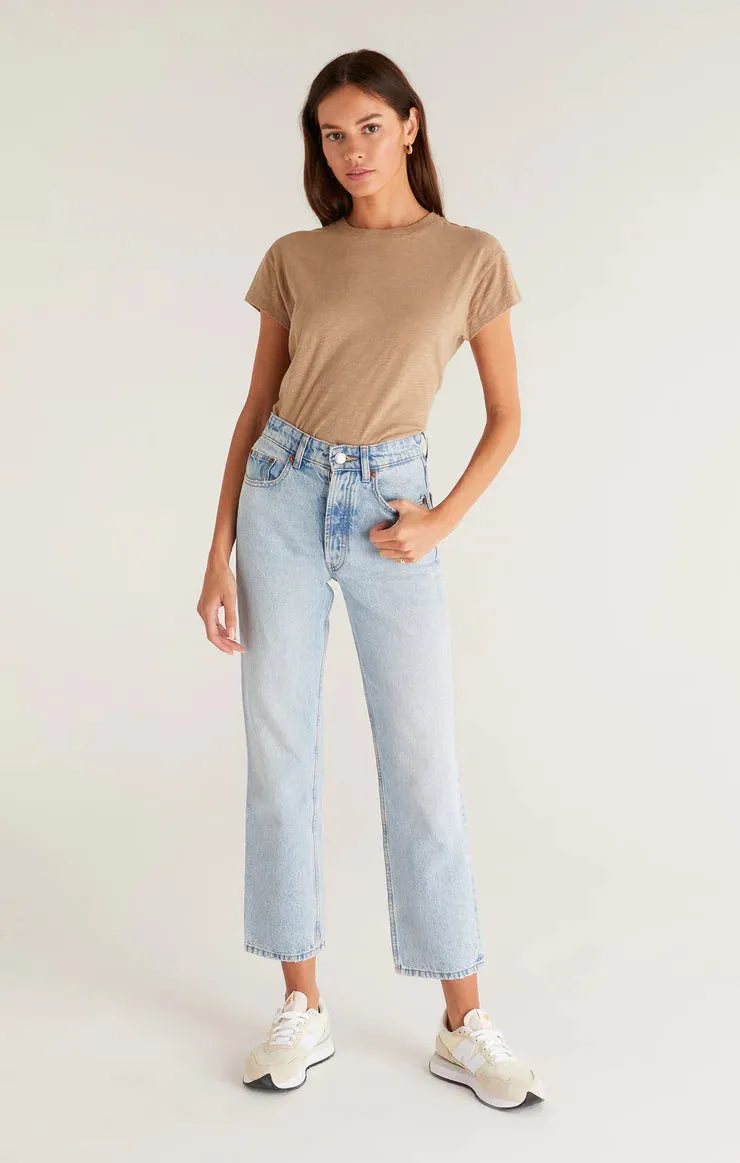 Z Supply Modern Slub Tee - Driftwood