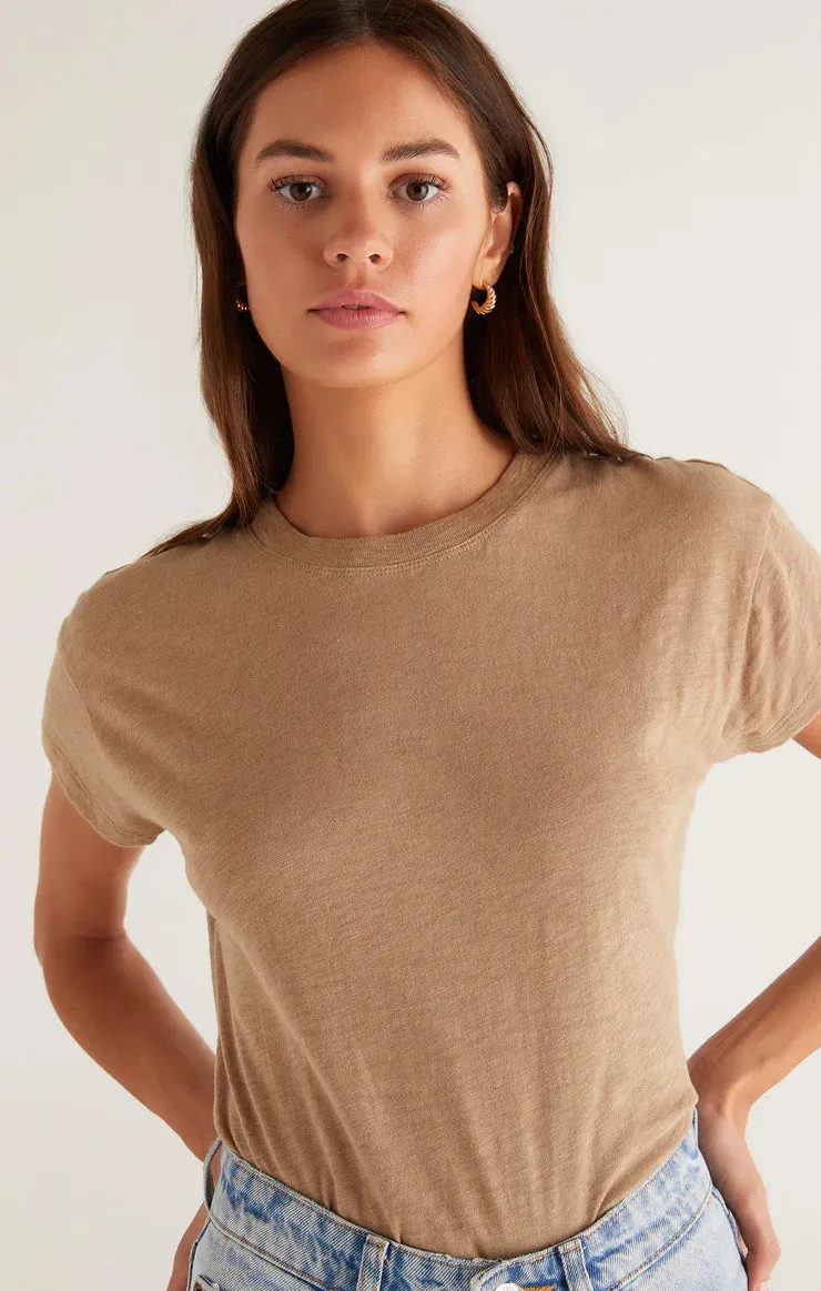 Z Supply Modern Slub Tee - Driftwood